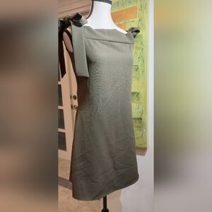 Miami Olive Green One Shoulder Dress